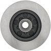 Silver 18A57A Front Disc Brake Rotor and Hub Assembly