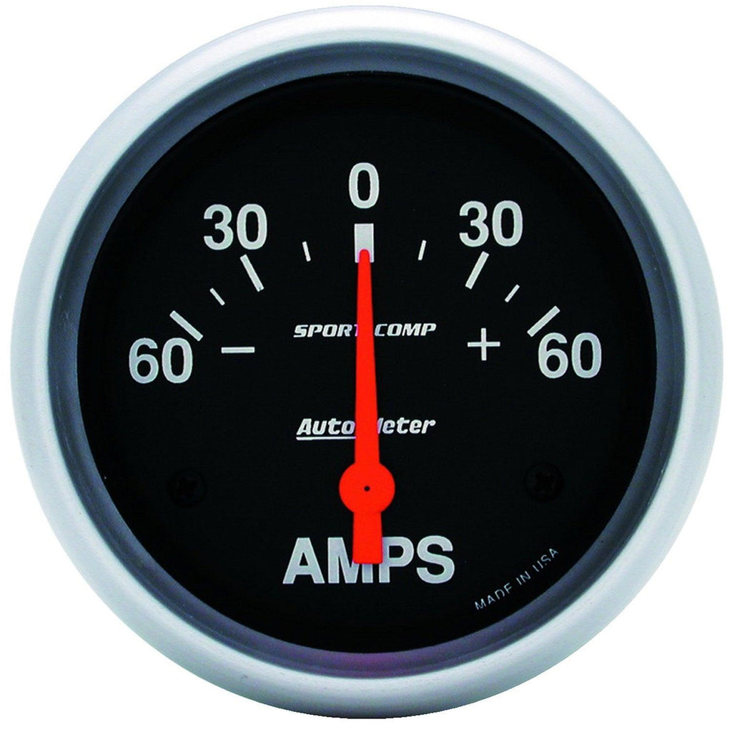 2-5/8 in. AMMETER 60-0-60 AMPS SPORT-COMP - greatparts