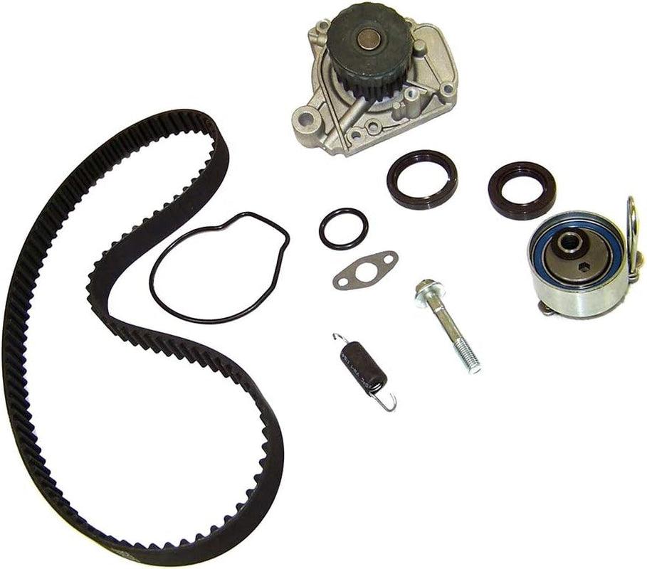 DNJ TBK220WP Timing Belt Kit with Water Pump for 2001-2005 / Honda/Civic / 1.7L / SOHC / L4 / 16V / 1668Cc, 1700Cc / D17A1, D17A2, D17A6, D17A7