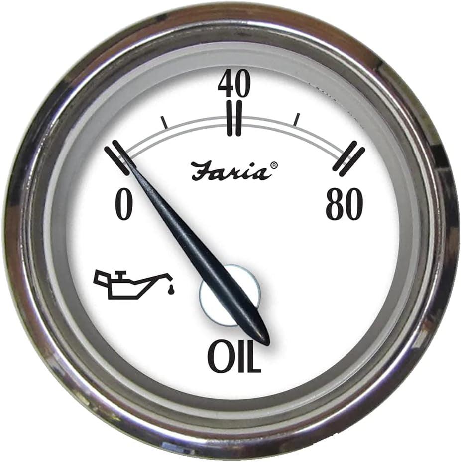 Newport SS 2 Inch Oil Pressure Gauge - 25001