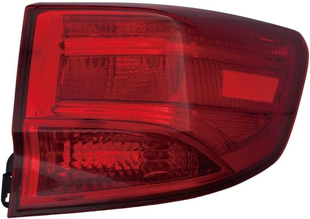 for Acura MDX 2014 15 16 17 18 19 2020 Tail Light Assembly Passenger Side LED | Outer | Sport/Hybrid | CAPA | for AC2805103 | 33500-TZ5-A02