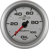 7721 Ultra-Lite Pro II 2-5/8" 0-100 PSI Mechanical Oil Pressure Gauge