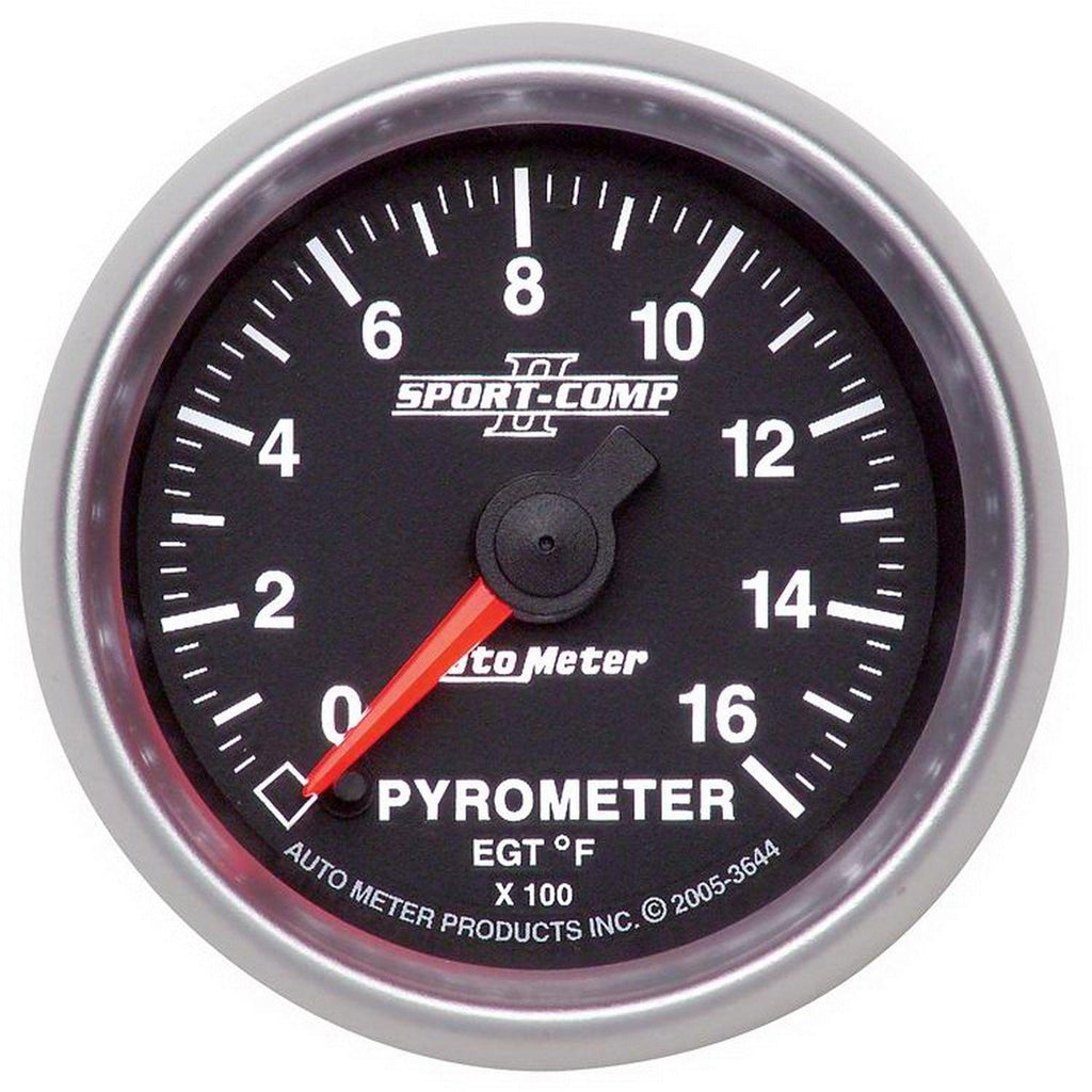 2-1/16in PYROMETER 0-1600 deg F SPORT-COMP II - greatparts