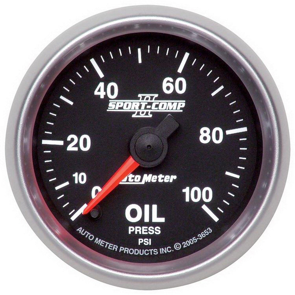 2-1/16in OIL PRESSURE 0-100 PSI SPORT-COMP II - greatparts