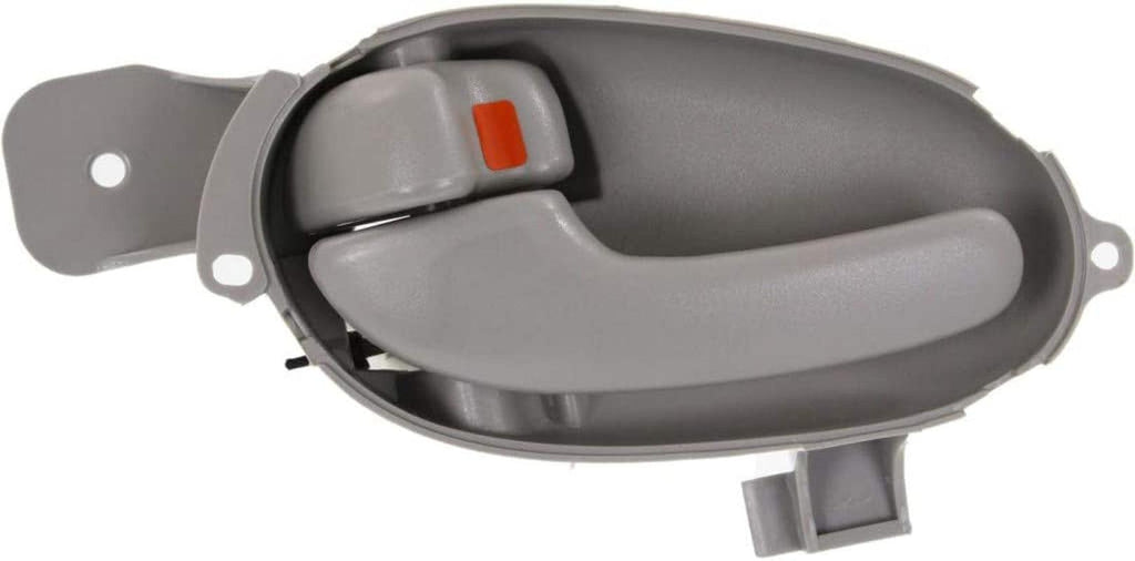 for Chevy Trailblazer EXT Interior Door Handle Front or Rear Driver Side Gray 2002-2006 | with Door Lock Button | Trim: Lt/North Face | GM1352171 | 25965490