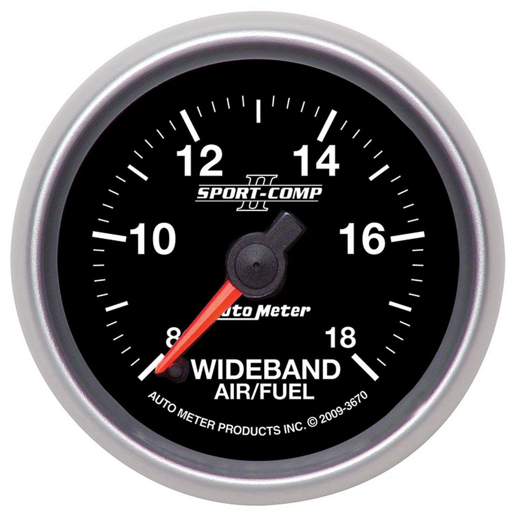 2-1/16 in. WIDEBAND AIR/FUEL RATIO ANALOG 8:1-18:1 AFR SPORT-COMP II - greatparts