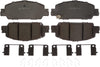 Gold 17D1860CH Ceramic Front Disc Brake Pad Set