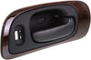 Interior Door Handle Set Compatible with 1999-2004 Chrysler 300M, Fits 1998-2004 Chrysler Concorde, Fits 1999-2001 Chrysler LHS Front, Driver and Passenger Side Black Sedan