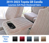 Plush Regal Seat Covers for 2019-2023 Toyota GR Corolla