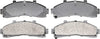 Silver 14D652M Semi-Metallic Front Disc Brake Pad Set with Wear Sensor,7.1 X 5.9 X 2.2 Inches