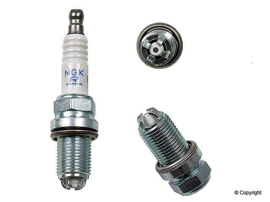 6-BMW Spark Plugs NGK Double Laser Platinum Upgrade Set (For BMW E39-E46-M54)