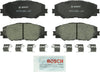 BOSCH BC1211 Quietcast Premium Ceramic Disc Brake Pad Set - Compatible with Select Pontiac Vibe; Scion Im, Tc; Toyota Corolla Im, Matrix, Mirai, RAV4; FRONT