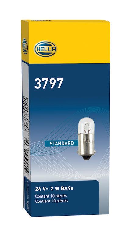 HELLA 3797 Standard Series Incandescent Miniature Light Bulb - greatparts