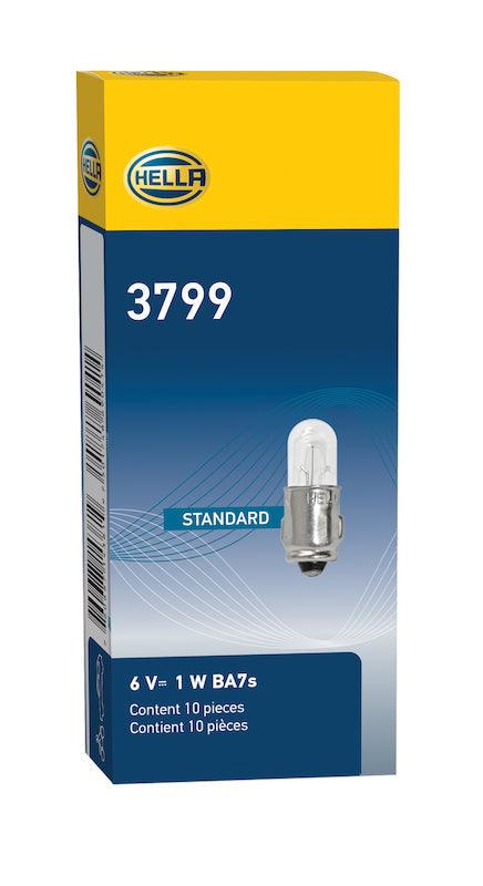 HELLA 3799 Standard Series Incandescent Miniature Light Bulb - greatparts