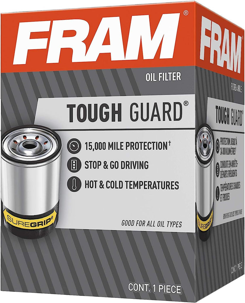 Tough Guard TG8A-1, 15K Mile Change Interval Oil Filter