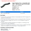 Upper Radiator Hose - Compatible with 2003 - 2006 Nissan 350Z 3.5L V6 GAS 2004 2005