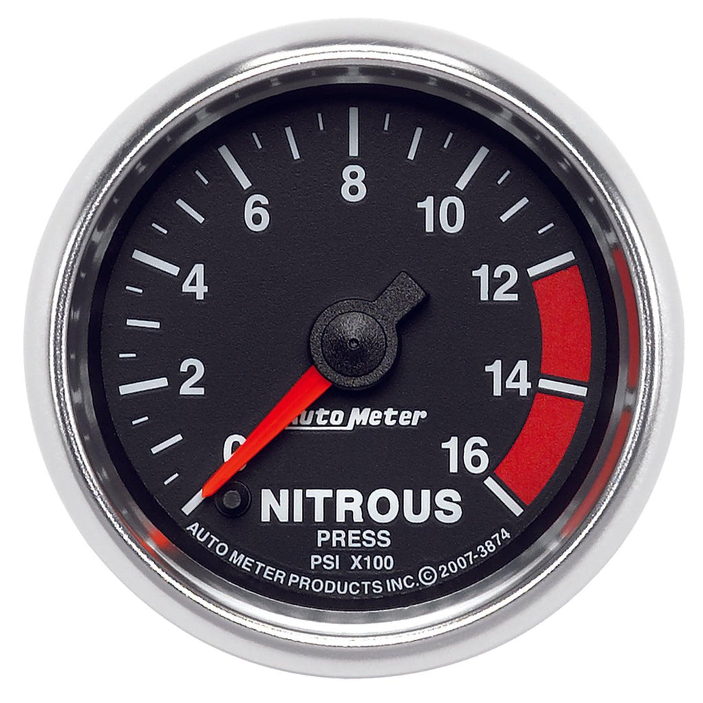 2-1/16 in. NITROUS PRESSURE 0-1600 PSI GS - greatparts