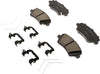 Gold 17D1828CHF1 Ceramic Front Disc Brake Pad Kit