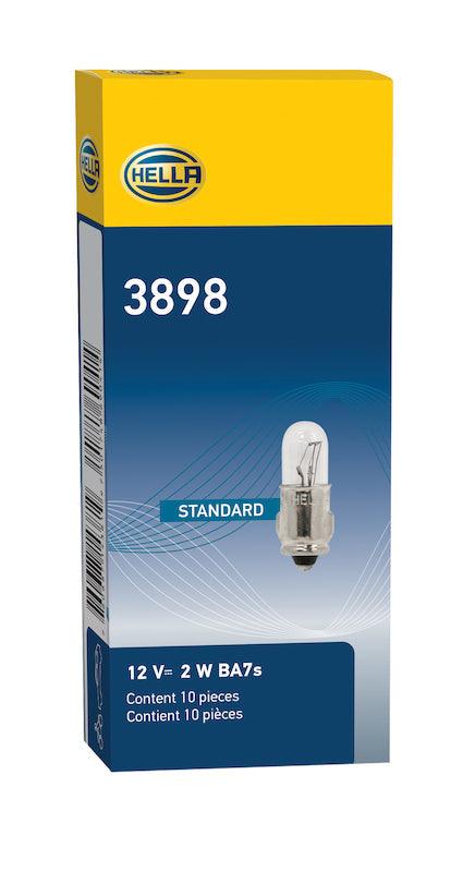 HELLA 3898 Standard Series Incandescent Miniature Light Bulb - greatparts