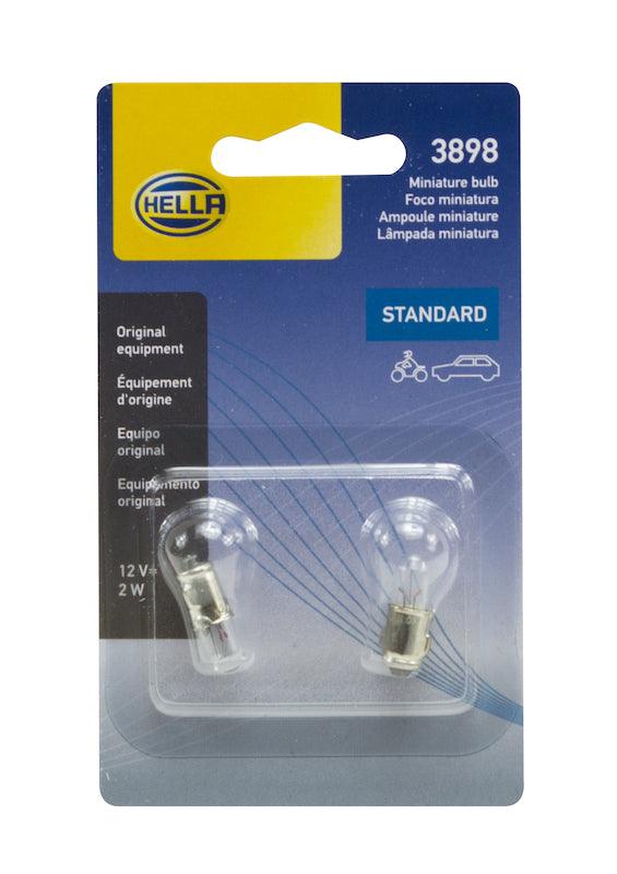 HELLA 3898TB Standard Series Incandescent Miniature Light Bulb - greatparts