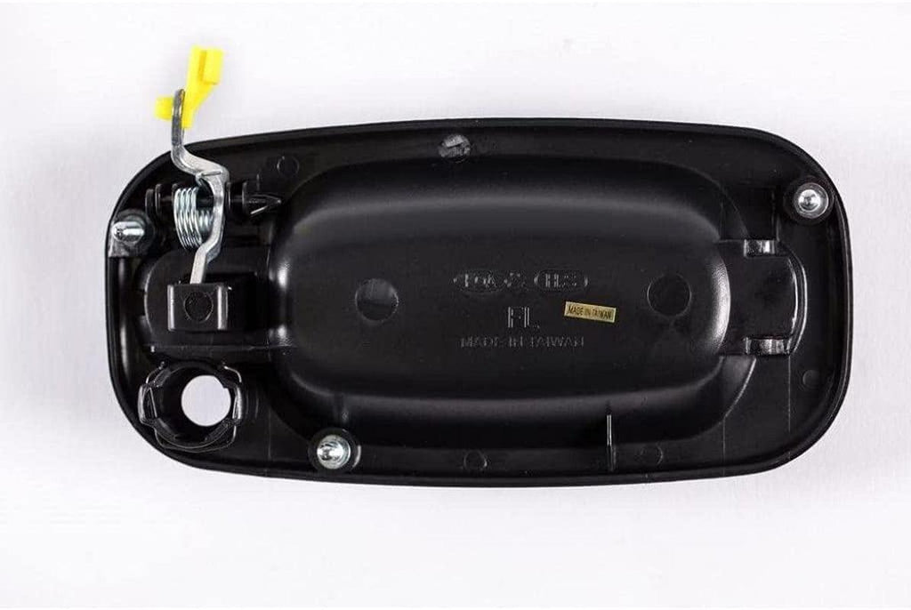 for Chevy Silverado 2500 Exterior Door Handle Front Driver Side Textured Black 1999-2004 | with Key Hole | Trim: Ls/Lt/Base | GM1310129 | 15034985