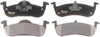 Gold 17D1279M Semi-Metallic Rear Disc Brake Pad Set