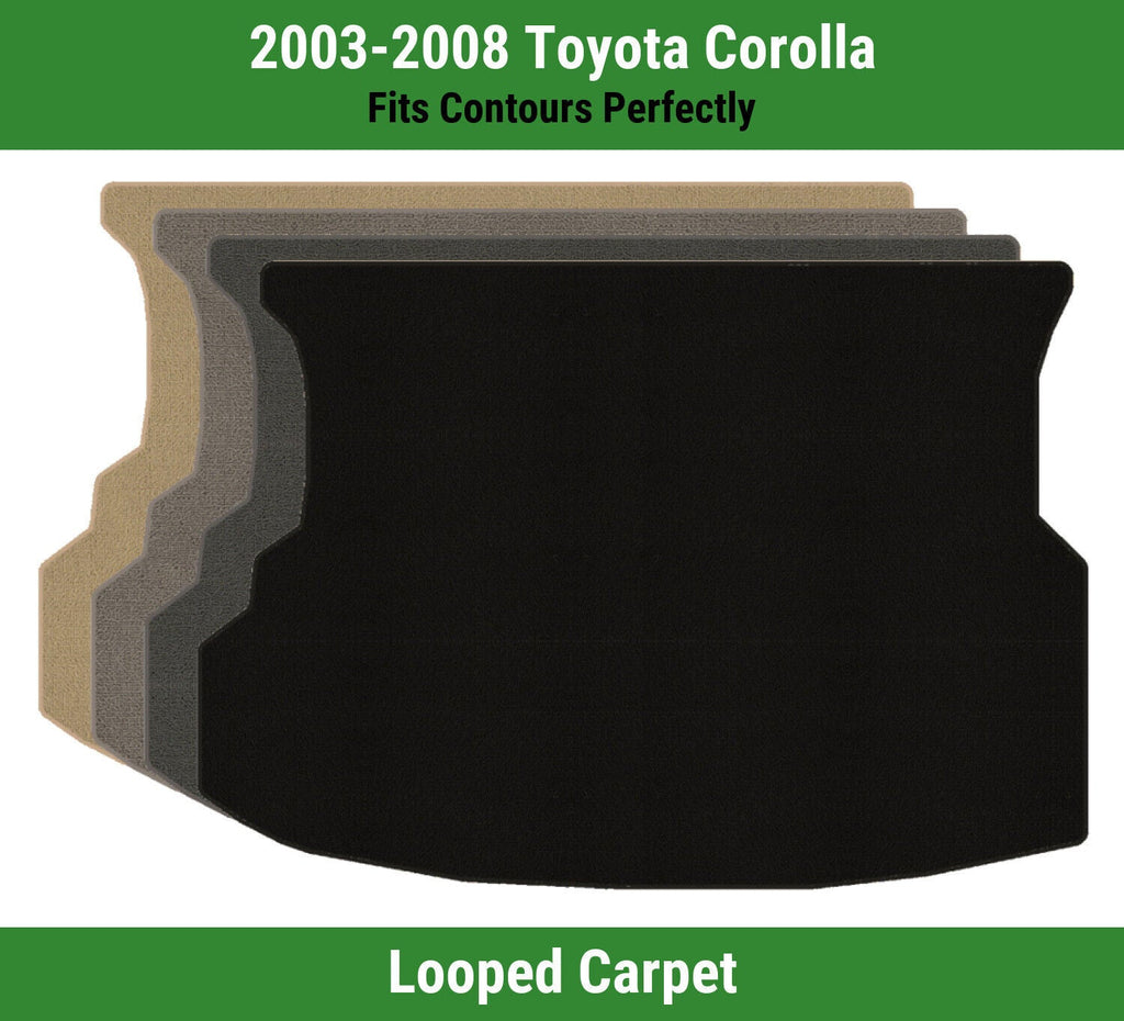 Lloyd Classic Loop Trunk Carpet Mat for 2003-2008 Toyota Corolla