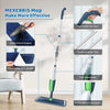 Spray Mops Microfiber Floor Mops for Floor Cleaning -  Wet Mops Dust Mop with 2 Refillable Bottle and 5 Mop Pads Wood Floor Cleaning Mop for Hardwood Laminate Vinyl Tiles Floors Cleaning