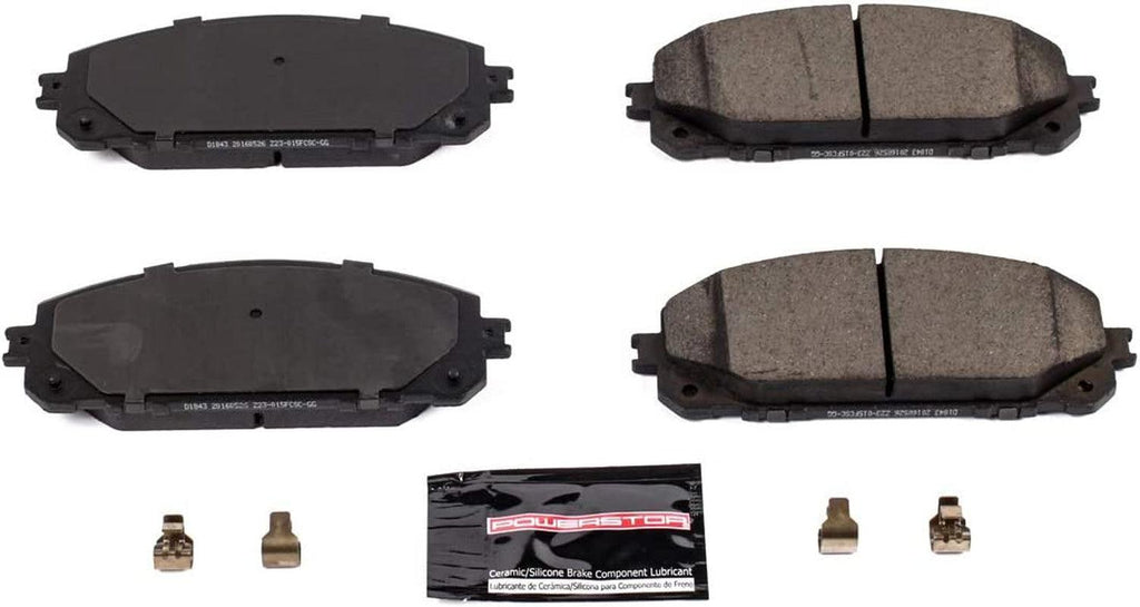 Z23-1843 Front Z23 Evolution Sport Carbon Fiber-Ceramic Brake Pad