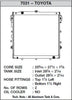 7031 High Performance Radiator