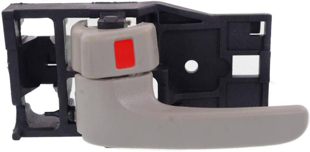 for Toyota Sequoia Interior Door Handle Front or Rear, Driver Side Gray (2001-2007) | with Door Lock Button | Trim: Limited/Sr5 | TO1352159 | 692060C030B0