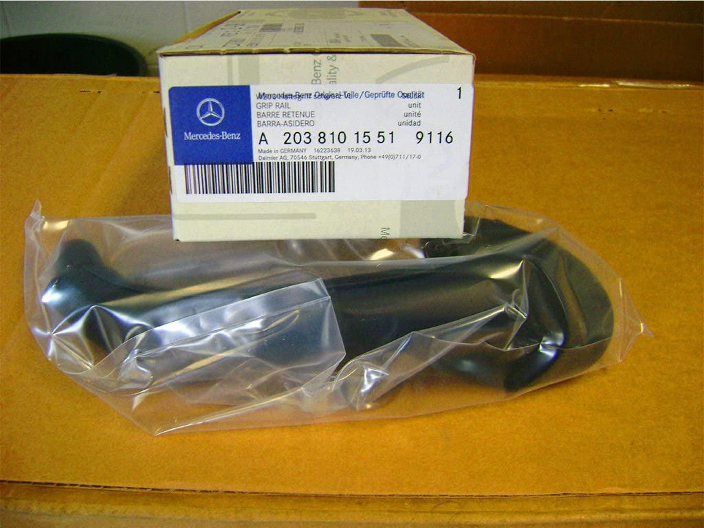 Mercedes Benz W203 C Class Interior Front Driver Left Side Genuine OEM Door Handle in Anthracite Black from 2003-2007