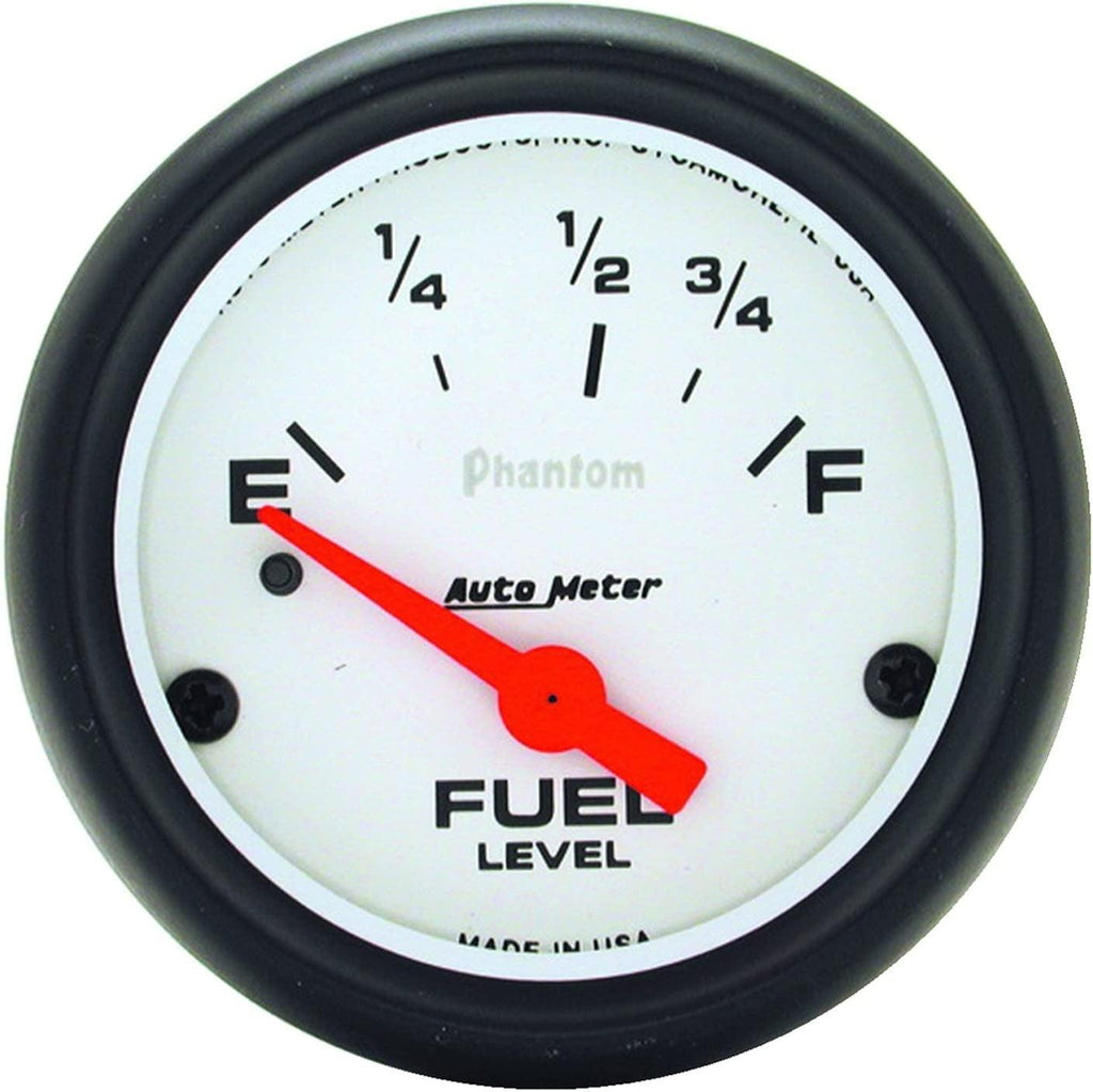 5814 Phantom Electric Fuel Level Gauge , 2 5/8" - Short Sweep/Electric