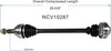 NCV10287 CV Axle Shaft Assembly for Select 2008-14 Cadillac CTS - Rear Right (Passenger Side)