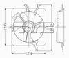 TYC A/C Condenser Fan Assembly for 1999-2001 CR-V 610180