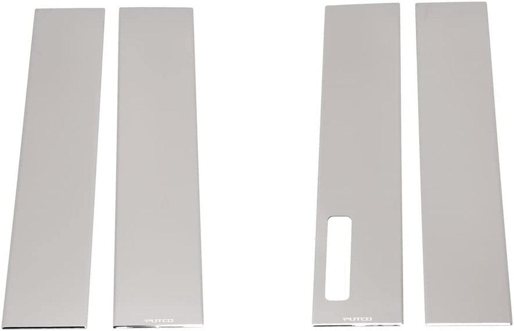 402678 F150 Stainless Steel Pillar Trim with Keypad Cutout