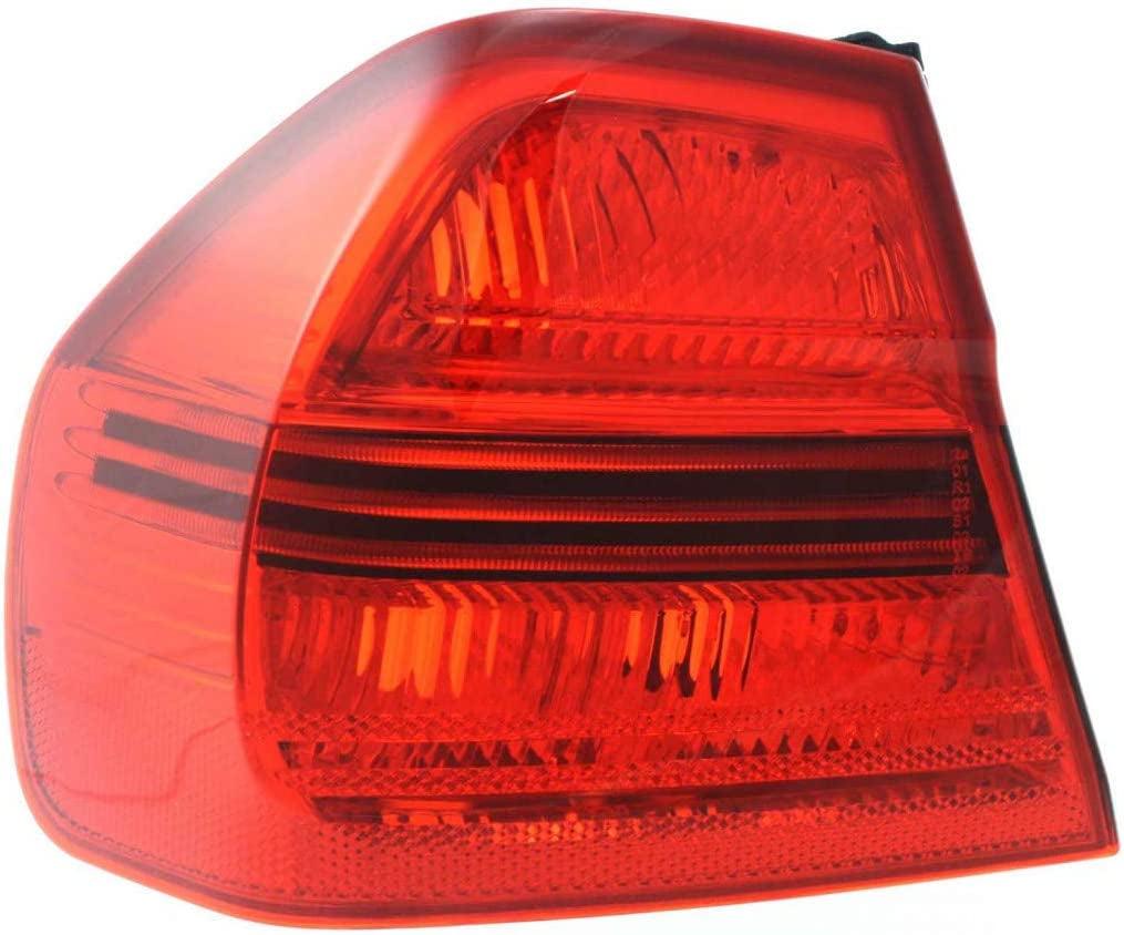 : for BMW 328I Tail Light Assembly 2007 2008 Driver Side W/Bulbs DOT Certified for BM2800119 | 63 21 7 161 955 (Vehicle Trim: Base | Sedan)