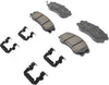 Gold 17D1264CHF1 Ceramic Front Disc Brake Pad Kit with Clips