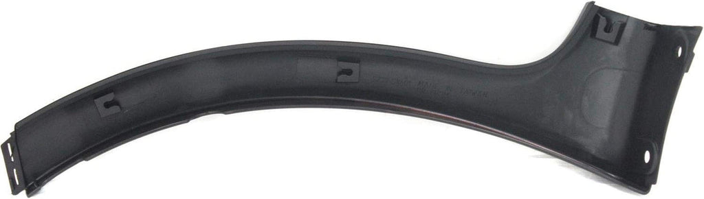 Evan-Fischer Bumper Trim Molding Compatible with Suzuki SX4 07-13 Front LH Extension Cover Hatchback Left Side