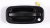 for Chevy Silverado 2500 Exterior Door Handle Front Driver Side Textured Black 1999-2004 | with Key Hole | Trim: Ls/Lt/Base | GM1310129 | 15034985