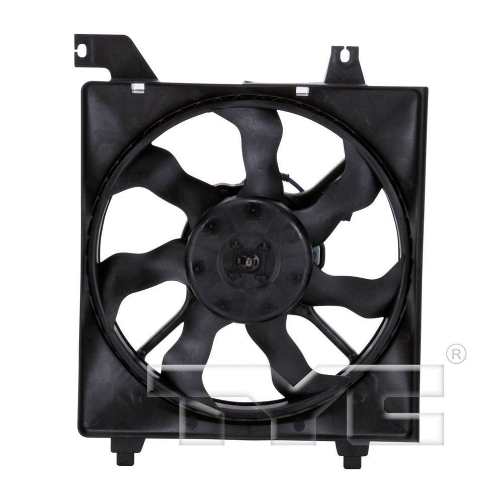 601080 Engine Cooling Fan Assembly Fits 2006 Hyundai Accent