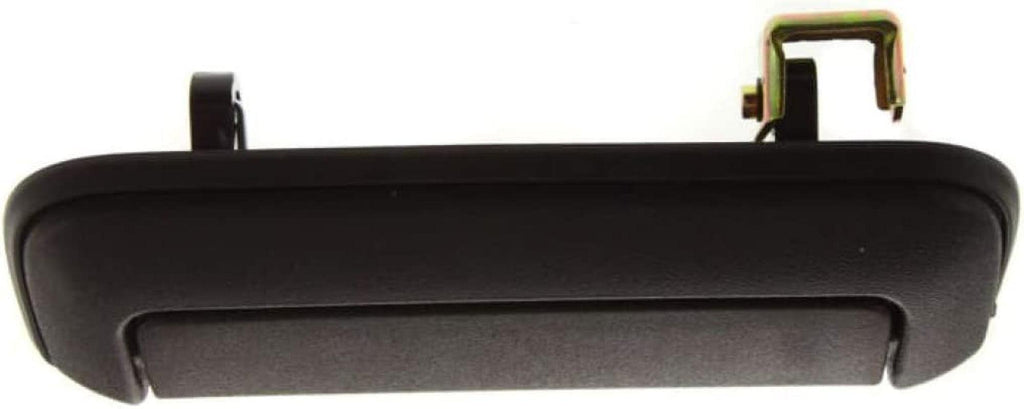 for Mitsubishi Montero Sport Exterior Door Handle Front, Driver Side Textured Black (1997-2004) | Trim:All Submodels | MI1310106 | MR313833