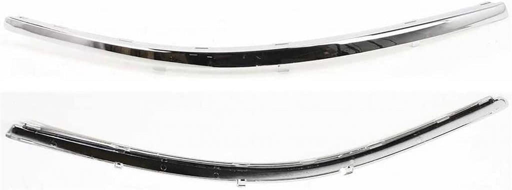 For Volkswagen Passat Bumper Trim 2001 02 03 04 2005 Passenger Side | Front | Upper | Plastic | Chrome | New Body Style | Molding | VW1047102 | 3B08072442ZZ