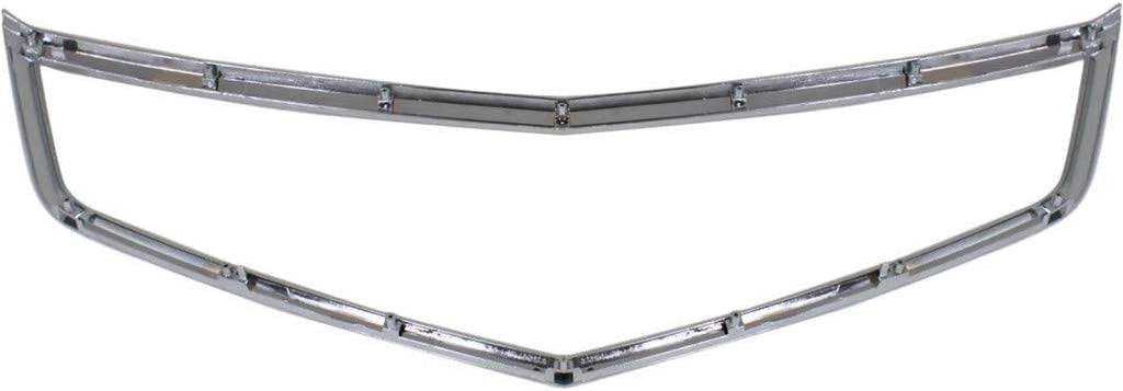 For Acura TSX Grille Trim 2006 2007 2008 | Chrome | AC1210108 | 71122SECA02