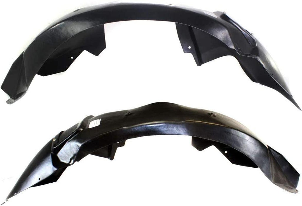 For Chevy Camaro Splash Guard/Fender Liner 2010 11 12 2013 Driver and Passenger Side Pair/Set | Front | LS/LT | GM1248211 + GM1249211 | 22863721 + 22863722