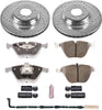 K5281-26 Front Z26 Carbon Fiber Brake Pads with Drilled & Slotted Brake Rotors Kit