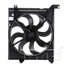 600890 Engine Cooling Fan Assembly Fits 2009 Kia Spectra