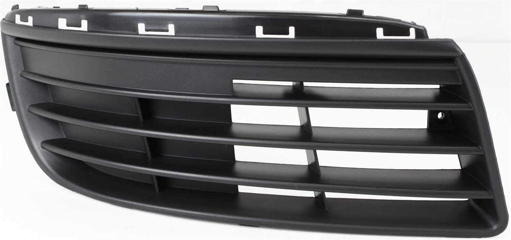 Fog Light Cover SET Compatible with 2005-2010 Volkswagen Jetta Textured Black 4-Door, Sedan, 5Th Generation Front, Passenger Side