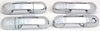 for Mercury Mountaineer Exterior Door Handle Front and Rear, Driver and Passenger Side Chrome (2002-2010) Driver Side - with Key Hole; Passenger Side -| Trim:All Submodels