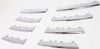 Grille Trim Compatible with Volkswagen JETTA 2005-2010 Lower Kit Set Chrome